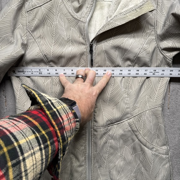 Lole Women's Hooded Longline Fleece Lined Jacket Gray Full Zip Size Large - Picture 5 of 12